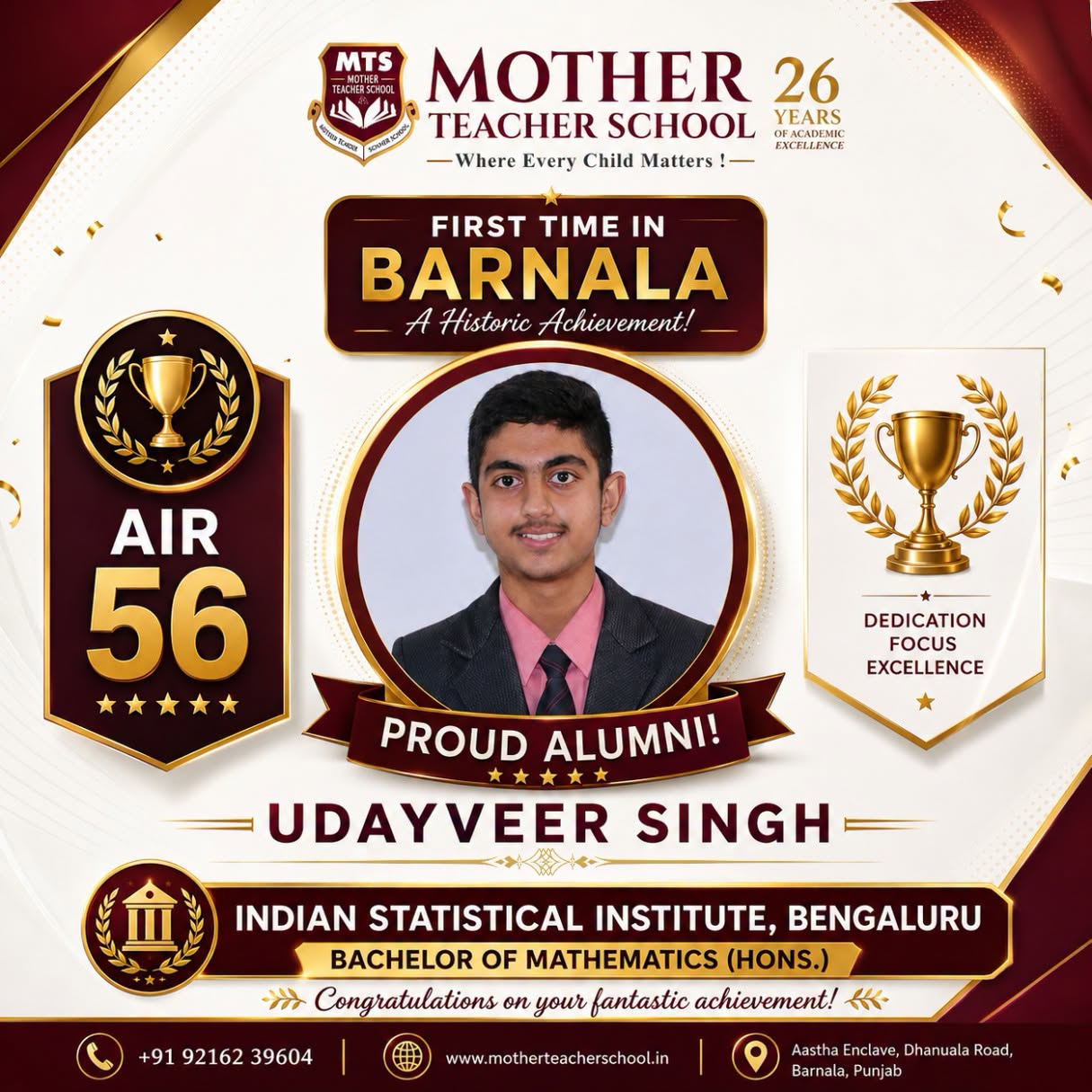 Mother Teacher School Barnala